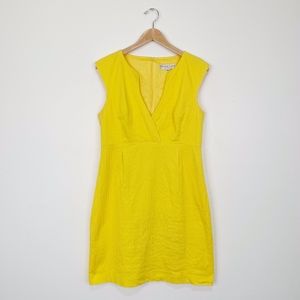 Trina Turk Yellow Mini Dress